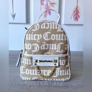 JUICY COUTURE Bag Hang Around Backpack - Beige